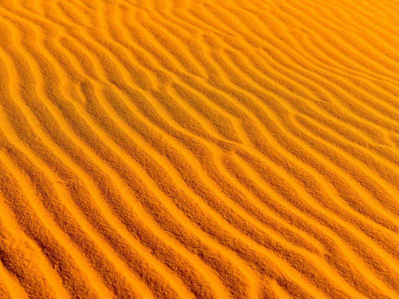 800x600 Wallpaper desert, sand, wavy, texture
