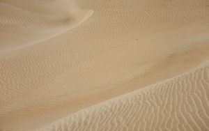 Preview wallpaper desert, sand, waves, wavy, texture