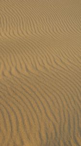 Preview wallpaper desert, sand, waves, surface