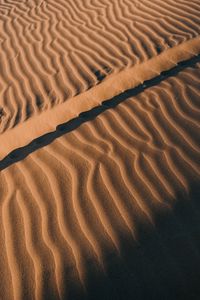 Preview wallpaper desert, sand, waves, relief
