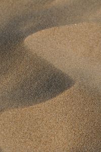 Preview wallpaper desert, sand, waves, relief, brown, texture