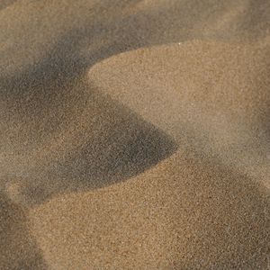 Preview wallpaper desert, sand, waves, relief, brown, texture