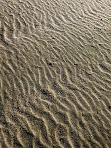 Preview wallpaper desert, sand, waves, texture, relief