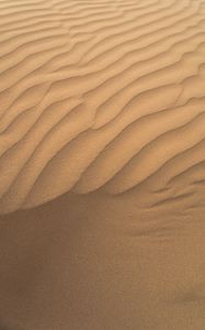 Preview wallpaper desert, sand, waves, dunes