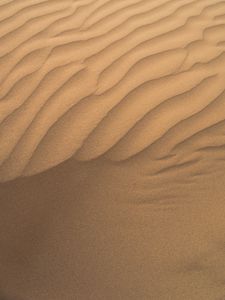 Preview wallpaper desert, sand, waves, dunes