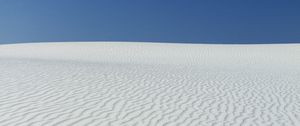 Preview wallpaper desert, sand, white, wavy
