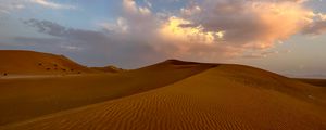 Preview wallpaper desert, sands, dunes, terrain, hills