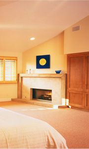 Preview wallpaper design, cottage, villa, style, living room, home interior