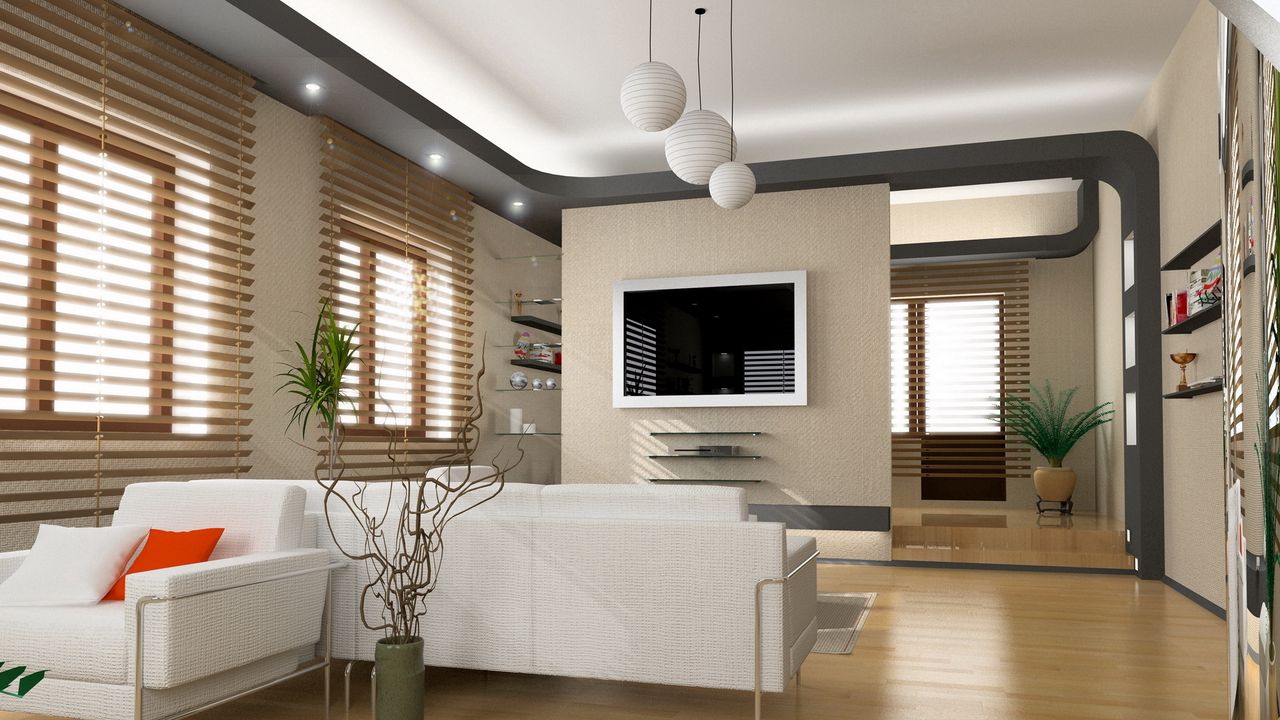 Wallpaper design, villa, interior design, style, home, living space