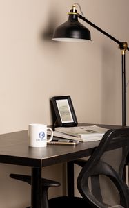 Preview wallpaper desk, lamp, chair, interior