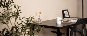 Preview wallpaper desk, lamp, chair, interior