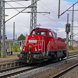 Preview wallpaper deutsche bahn, railway station, platform, transit