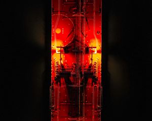 Preview wallpaper device, circuit, diodes, glow, red