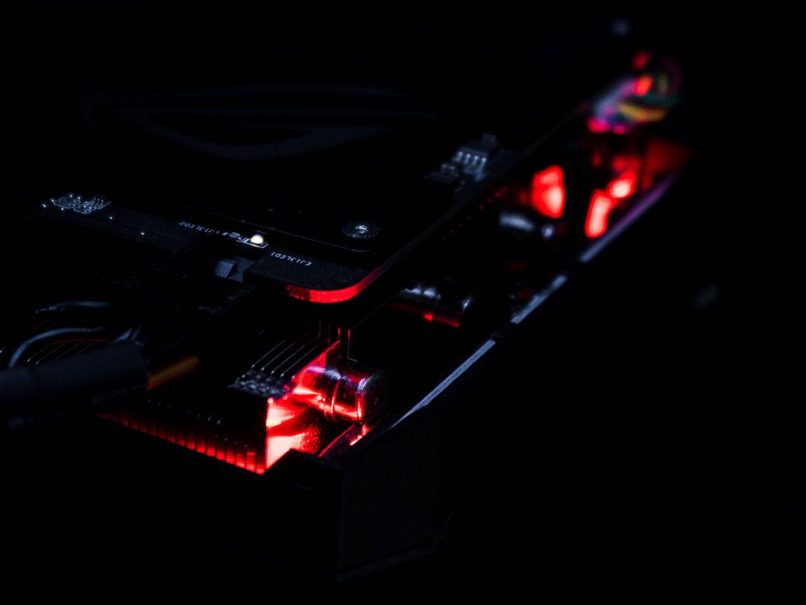 1152x864 Wallpaper device, hardware, computer technology, backlight, dark