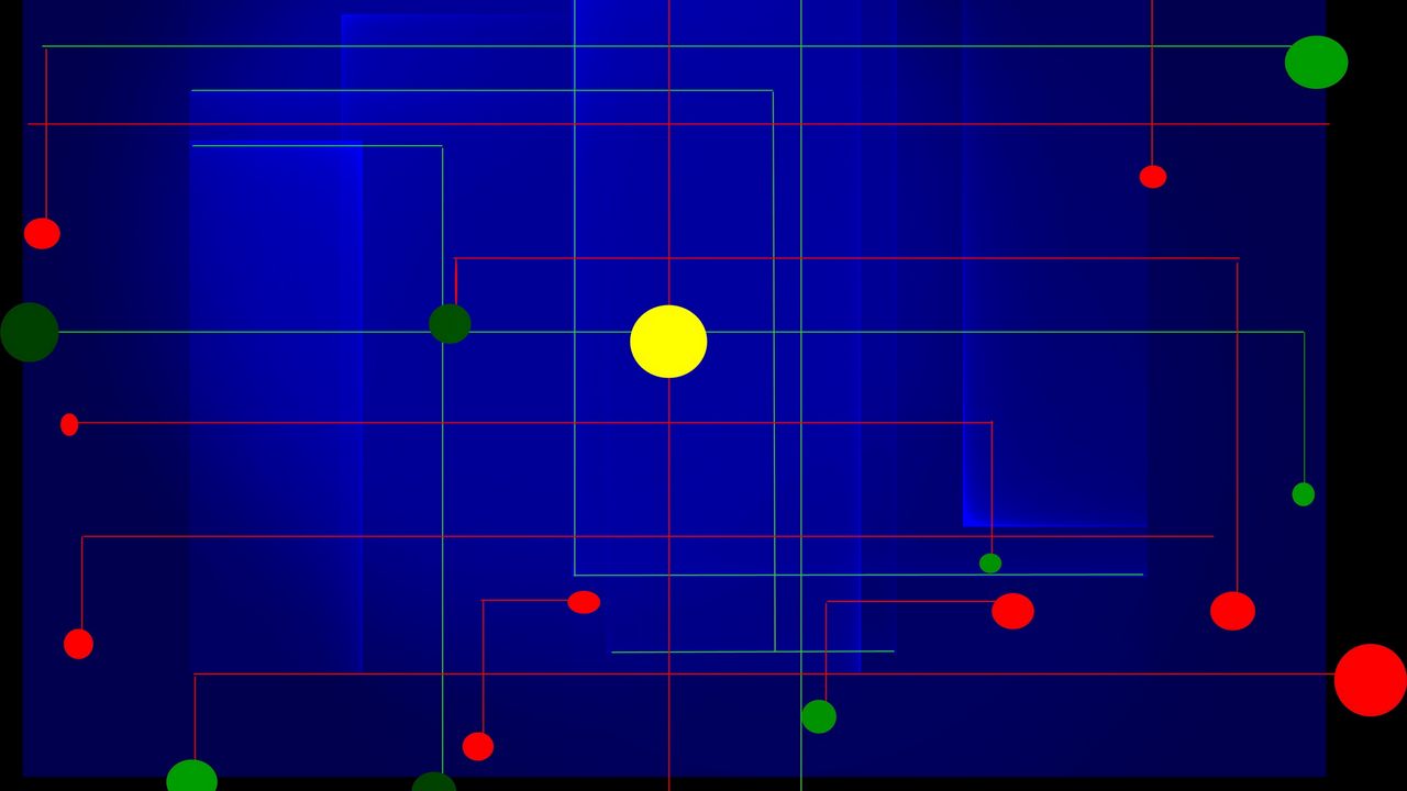 Wallpaper diagram, circles, lines