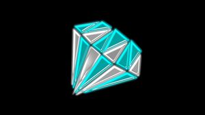 Preview wallpaper diamond, triangles, shape, shine