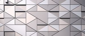 Preview wallpaper diamonds, triangles, volume, surface, texture