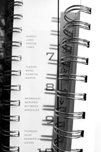 Preview wallpaper diary, text, shadow, bw
