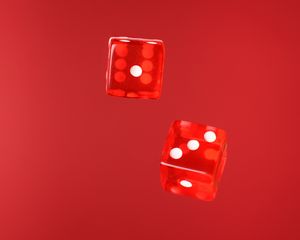 Preview wallpaper dice, cubes, red