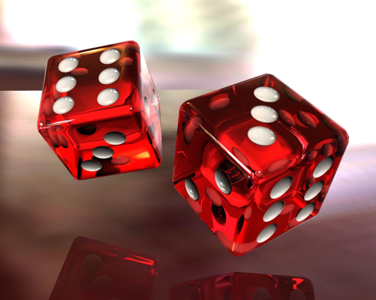Download Wallpaper 1280x1024 Dice Game Red White Glass Standard 5 4 Hd Background