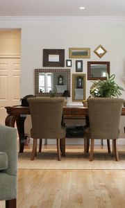 Preview wallpaper dining, chairs, table, design, interior