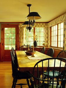 Preview wallpaper dining room, furniture, table, light, wood