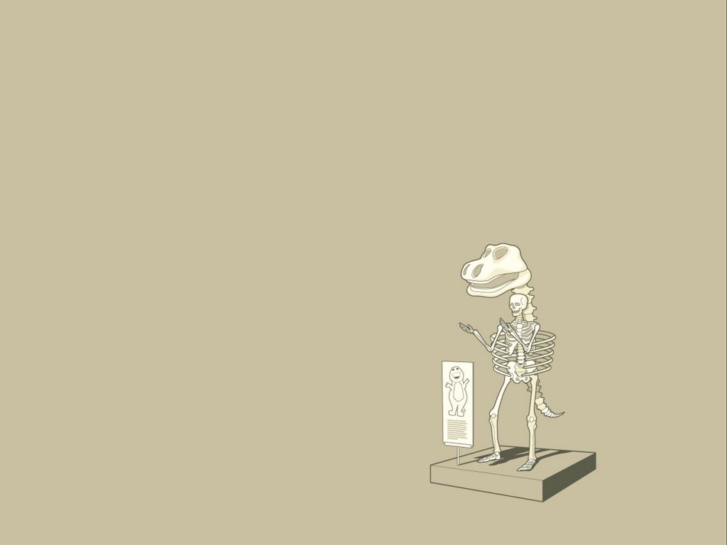 1024x768 Wallpaper dinosaur, skeleton, finding, unusual