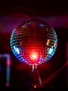Preview wallpaper disco ball, laser, led, glare, bright