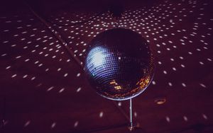 Preview wallpaper disco ball, mirror, rotation