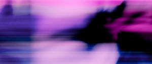 Preview wallpaper distortion, blur, purple, stripes