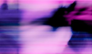 Preview wallpaper distortion, blur, purple, stripes