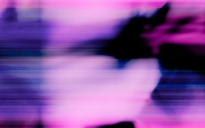 Preview wallpaper distortion, blur, purple, stripes
