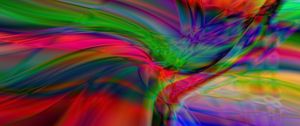 Preview wallpaper distortion, gradient, multicolored, folds