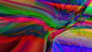Preview wallpaper distortion, gradient, multicolored, folds