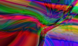 Preview wallpaper distortion, gradient, multicolored, folds