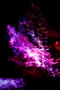 Preview wallpaper distortion, neon, purple, dark