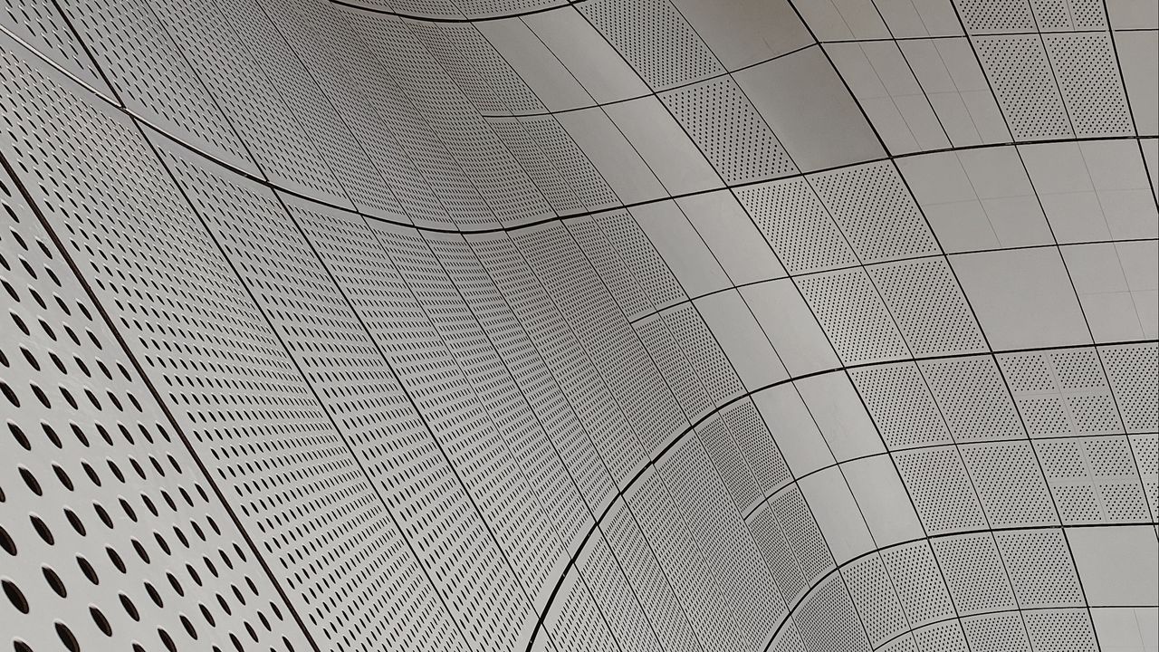 Wallpaper distortion, surface, points, volume