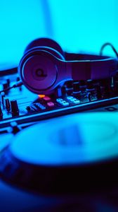 Preview wallpaper dj, headphones, installation, electronics, equipment, music, sound