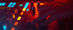 Preview wallpaper dj, mixer, hand, equalizer, electronic, music