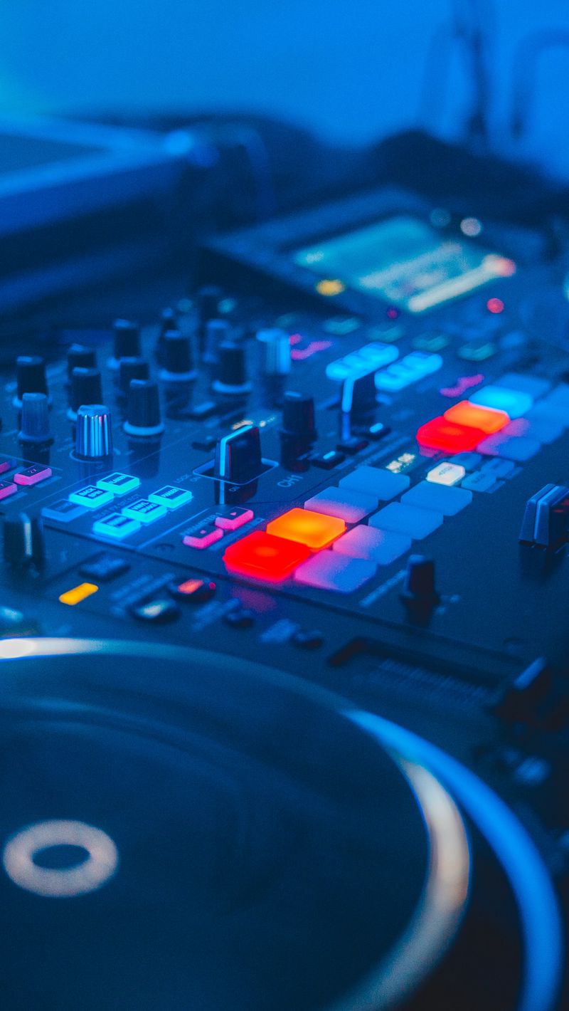 DJ controller, Disc jockey Music Nightclub DJ mix, dj music color concept  map, computer Wallpaper, circles, desktop Wallpaper png | PNGWing