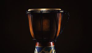 Preview wallpaper djembe, drum, music