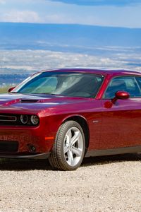 Preview wallpaper dodge challenger, dodge, car, red