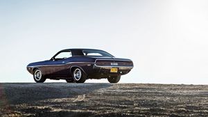 Preview wallpaper dodge, challenger, side view