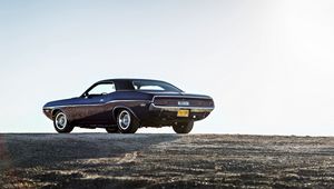 Preview wallpaper dodge, challenger, side view