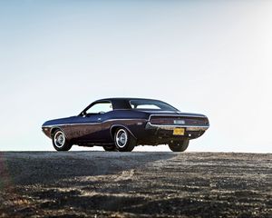 Preview wallpaper dodge, challenger, side view