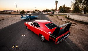 Preview wallpaper dodge charger daytona, rear view, style