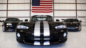 Preview wallpaper dodge viper, sports car, front view