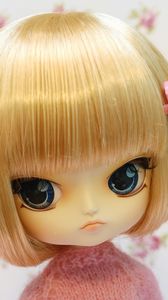 Preview wallpaper doll, big eyes, look