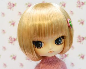 Preview wallpaper doll, big eyes, look