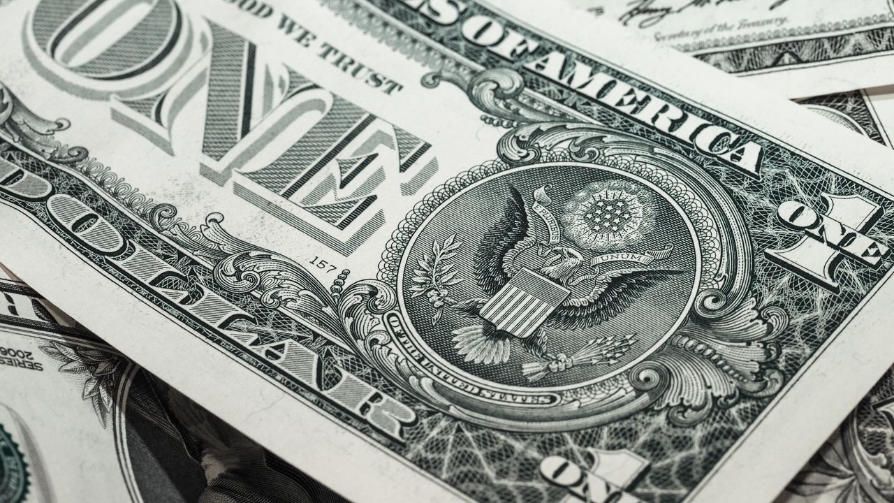 Wallpaper dollar, bill, banknote